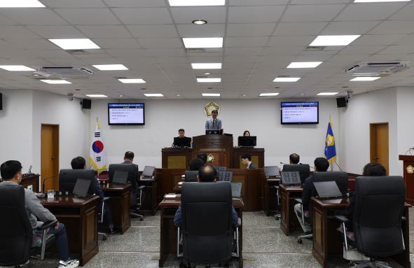산청군의회 집중호우 피해 군민 위해 예산 자진 삭감, 복구 재원 확보에 힘 보태