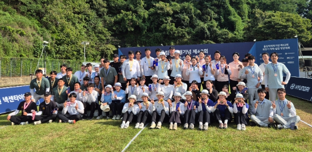 청주시청 양궁부, 회장기 대학‧실업대회서 메달 7개 쾌거