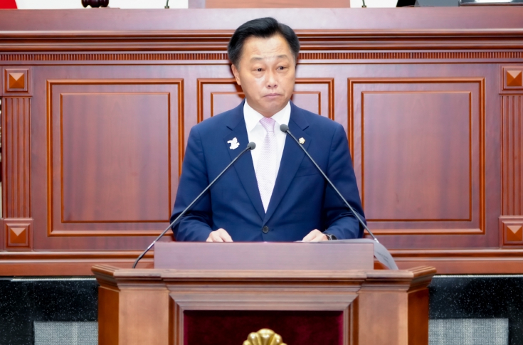 '제292회 경주시의회 임시회 제1차 본회의' 김항규 의원 5분 자유발언