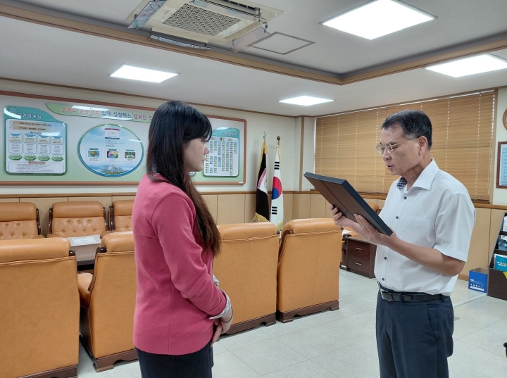 파주시청소년참여위원회 위원장, 경기도지사 표창 수상