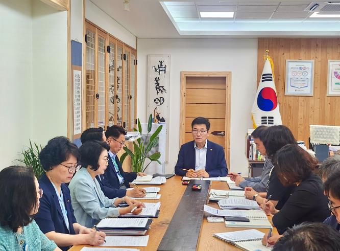 충청북도교육청 윤건영 교육감, 특성화고 교육과정 총력지원 등 주문