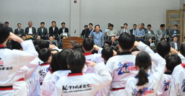 제26회 거창군태권도협회장배 태권도대회 성황리 개최
