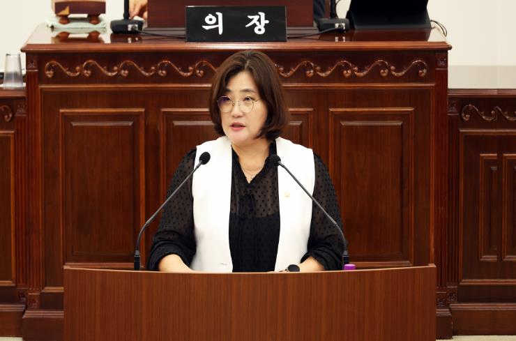 유성구의회 이명숙 의원,‘해양수산부 부산 이전 반대 결의안’ 발의
