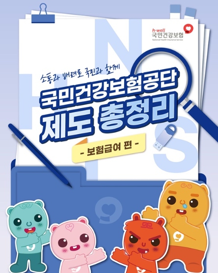 보건복지부, 국민건강보험공단 제도 총정리 [보험급여 편]