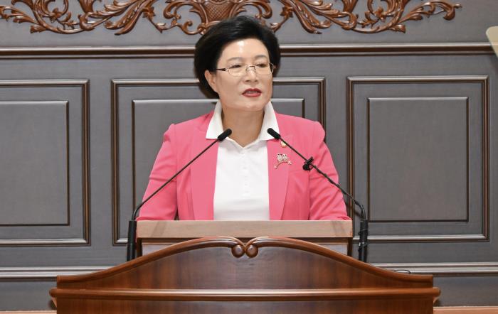 최호연 진주시의원, 5분 자유발언서 일회성 사업 대신 연속적 지원 당부
