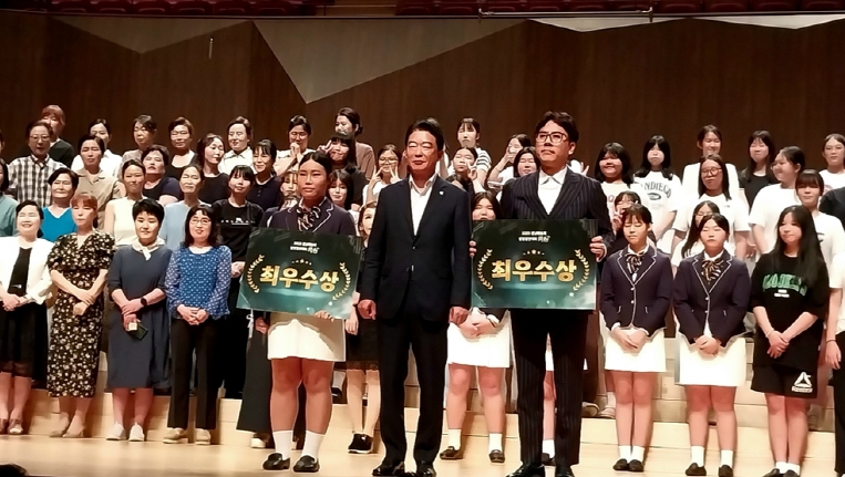 창녕 신창여중 합창단, 경남예술제 ‘최우수상’ 수상