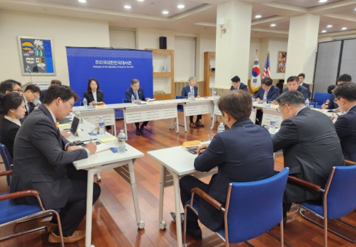 조현 외교부 장관, 미국 진출 우리 기업의 비자 문제 등 해결 방안 논의