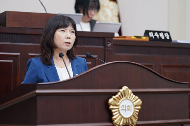 정경은 수성구의원, 기후위기 실천적 해법... 주민 참여 자원순환 정책 촉구