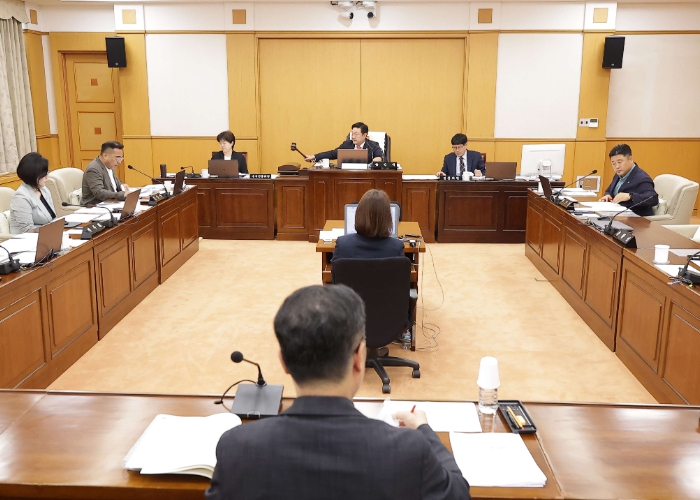 대전시의회 산업건설위원회 제1차 회의 개최… 주요 안건 심사 시작