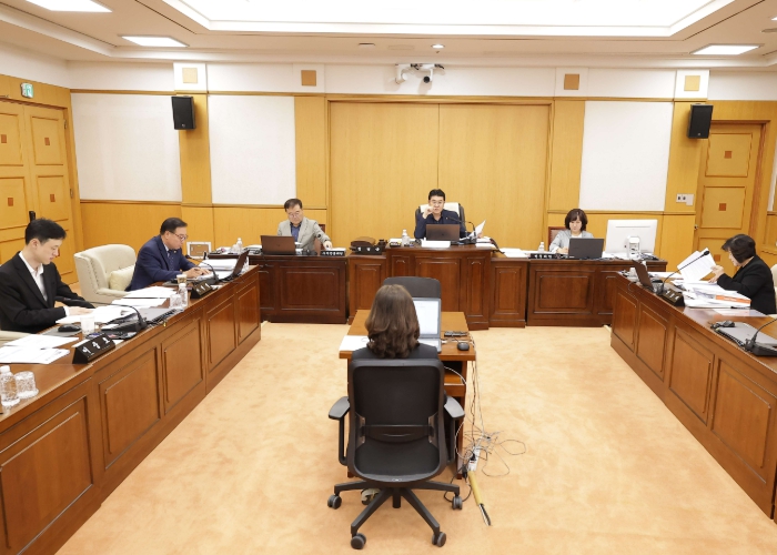 대전시의회 행정자치위원회, 제290회 임시회 제2차 회의 개회