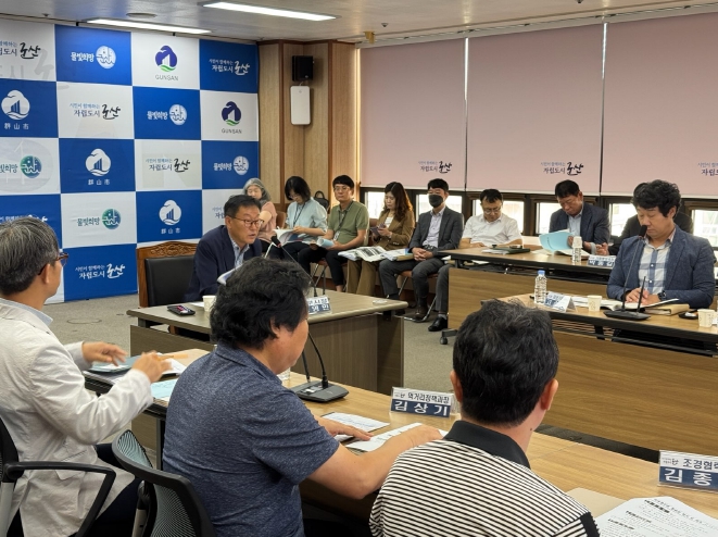 군산시, 군산시간여행축제와 짬뽕페스티벌의 성공을 위한 준비상황 보고회 개최