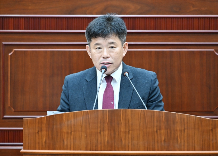 연천군의회 박운서 의원, 5분 자유발언