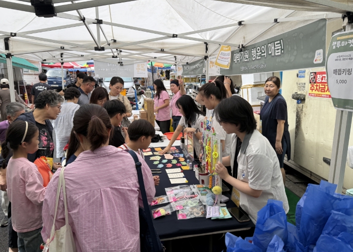 고양시 일산서구청소년수련관, 일산 5일장에서 청소년 아이디어 상품 판매 