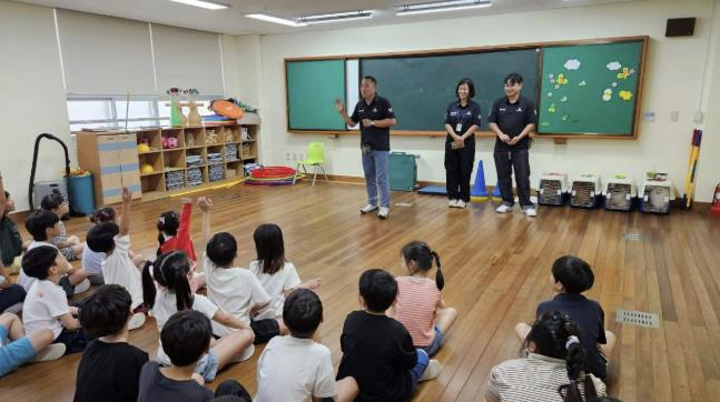 아산시, 초등학생 대상 반려동물 생명 존중 시범 교육 실시