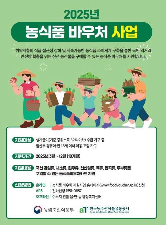 "농업·복지 모두 챙긴다!" 태안군, '농식품 바우처' 사업 추진