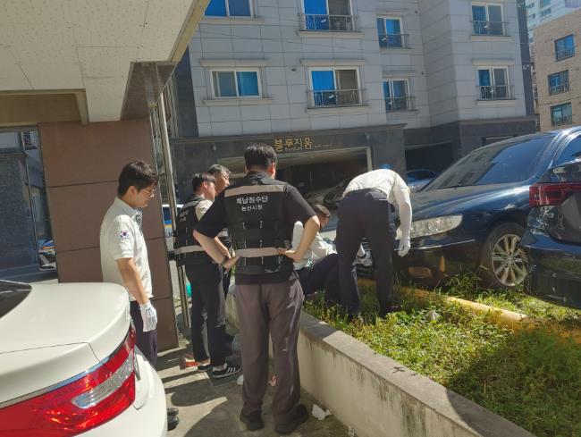 논산시, 체납 차량 번호판 영치·집중단속 실시