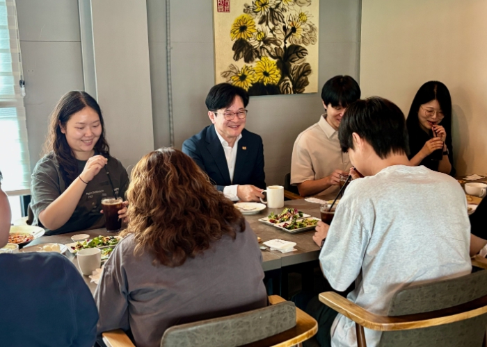 김병수 김포시장, 저연차 직원들과 진솔한 대화의 시간 가져