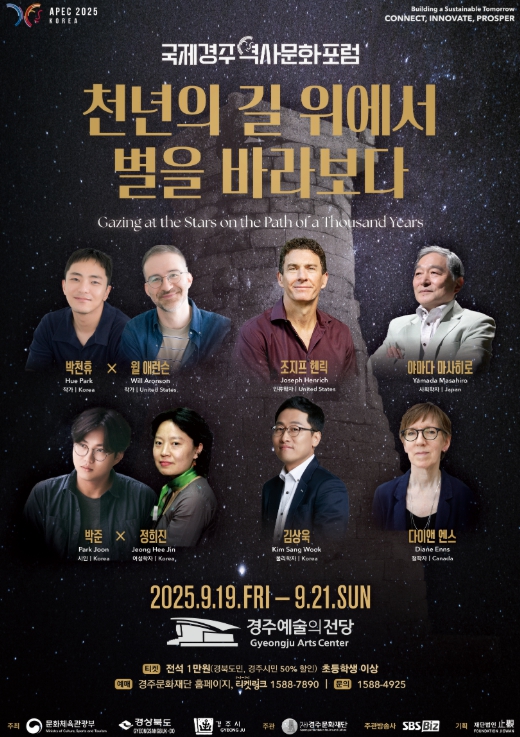 경주시 ‘2025 국제경주역사문화포럼’19일 개막