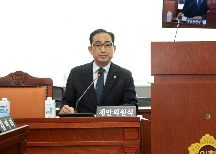 김창식 부위원장, '경기도 농어업 전기재해 예방 및 지원 조례안' 본회의 최종 가결
