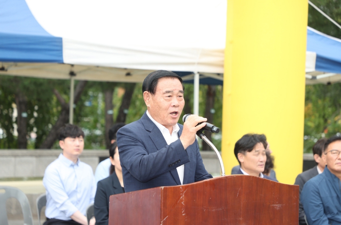 수원특례시의회, 가로환경관리원 한마음체육대회 참석