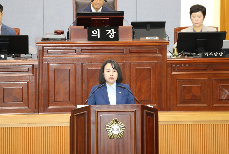 이혜인 남구의원, 옥동 학원가 교통정체 해소 및 보행안전 대책 촉구