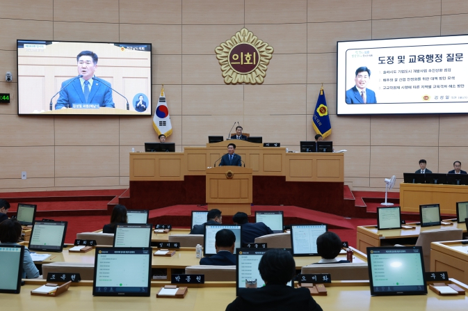 김성일 전남도의원, ‘쌀값 급등락 반복’, 생산-유통-소비 종합적 장기 대책 촉구’