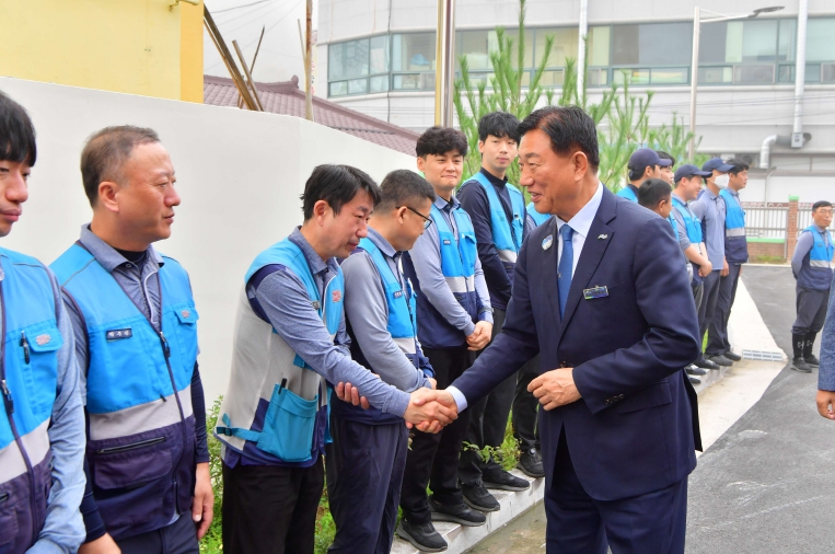 장성군, 추석 앞두고 기관·시설 위문