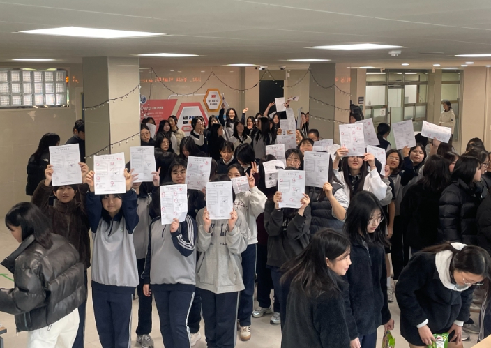 제주도교육청 제주중앙여중, 학생자치회 주도 ‘개교 60주년 기념 행사’ 개최