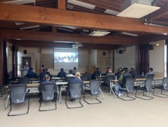 장흥군, 녹지 분야 신규 근로자 안전보건교육 실시