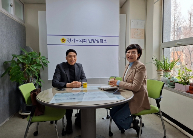 경기도의회 이채명 의원, 안양상담소에서 아파트 입주자대표와 공동주택 현안 및 안양 발전 과제 등 논의
