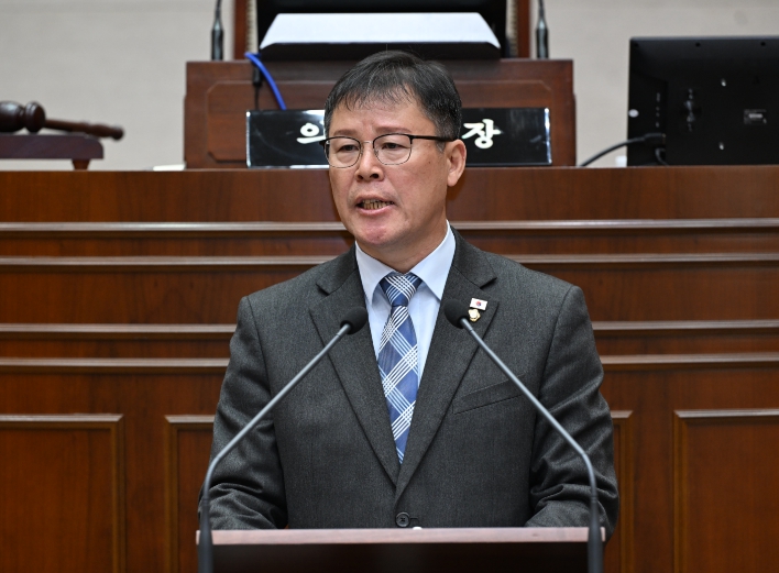 완주군의회 이주갑 의원, 신상발언 통해 군수와 공동 기자회견 제안