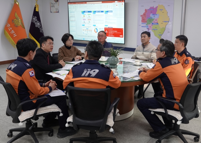 남양주소방서, 이석균 도의원 방문… 지역 안전 위한 소방정책 논의