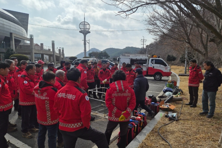 고흥군, 봄철 산림재난 대응교육 실시