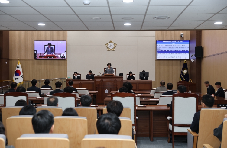 계양구의회 제264회 임시회 폐회