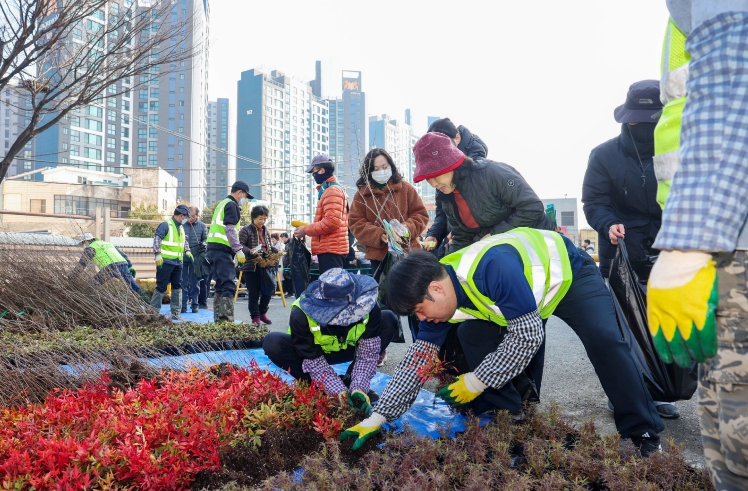 대구 중구, 식목일 맞아 나무 나누어주기 행사 개최