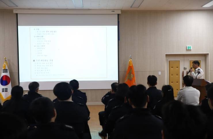 계양소방서, 지하통신구 화재예방 및 대응전술 교육 실시