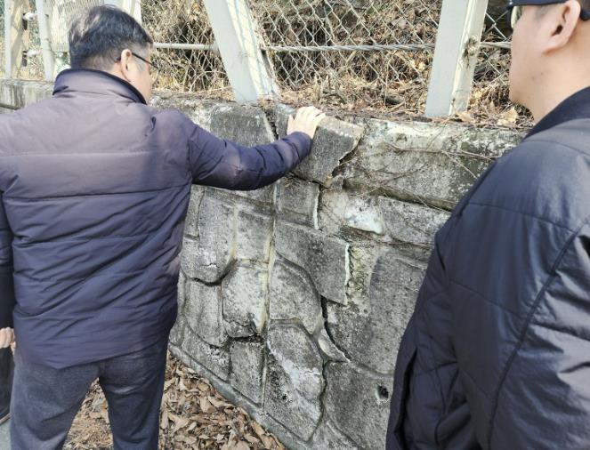 옥천군, 해빙기 취약시설 안전점검, 주민점검신청 3월 31일까지 접수