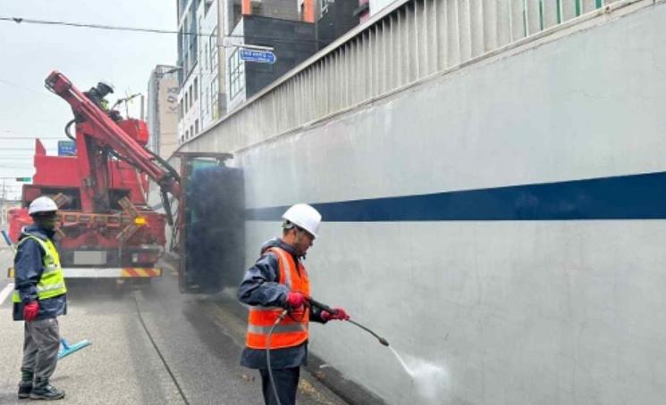 의정부시, 봄맞이 주요 도로시설물 대청소
