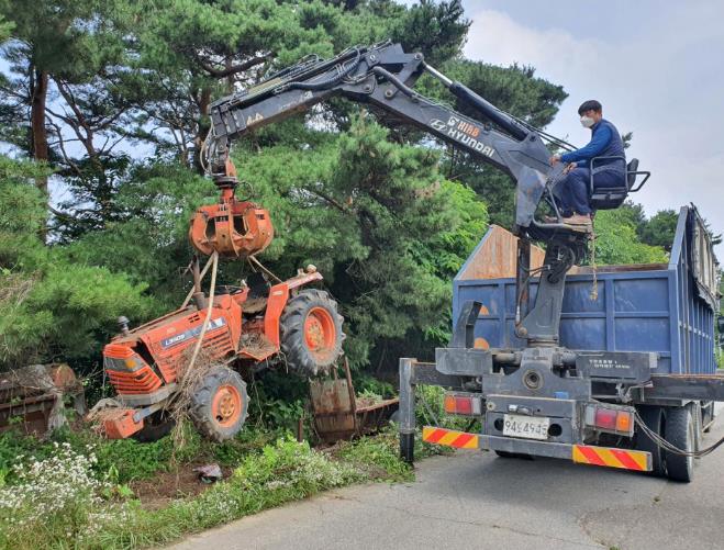 임실군, 폐농기계 처리지원사업 추진
