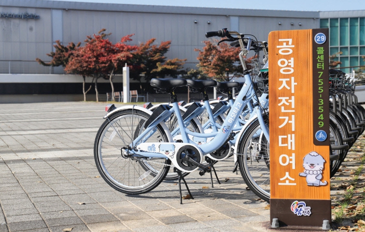 진주시, 공영자전거‘하모타고’ 봄철 맞아 시민 호응 속 이용 증가