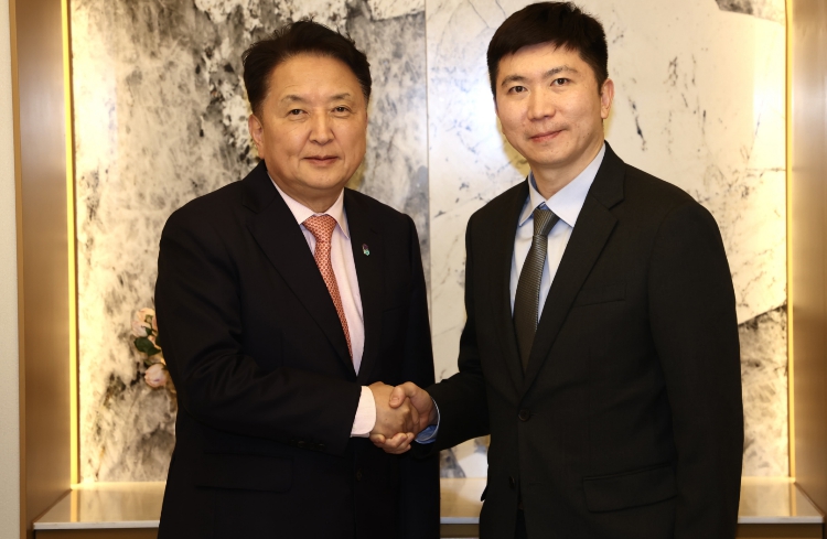 충청북도, 유승민 대한체육회장 충북 방문