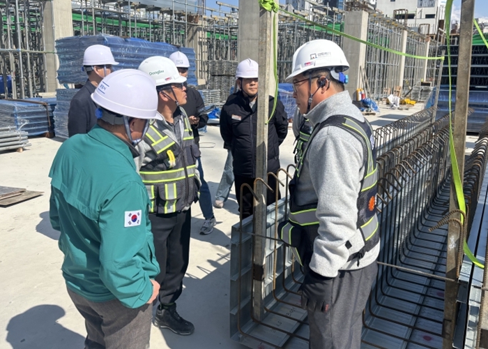 포항 국제전시컨벤션센터(POEX) 건립공사 현장 해빙기 안전점검 실시