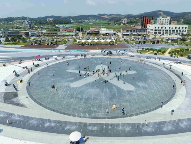 대한민국 힐링의 명소 '홍성' 남당항 음악분수, 17일 개장