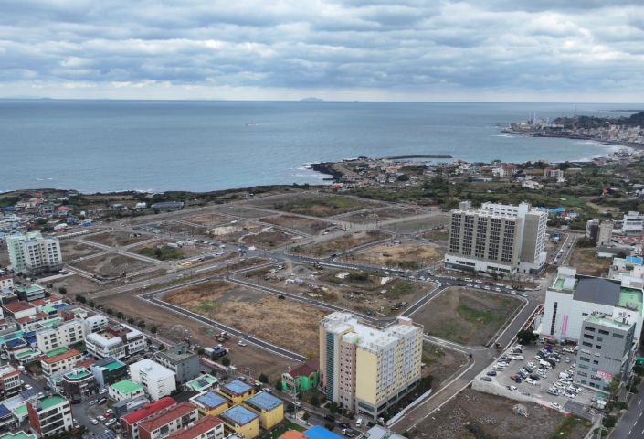제주시, 화북상업지역 주상복합용지 재매각 추진