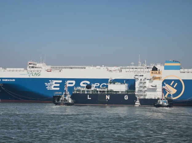 평택항, 첫 ‘친환경 LNG’ 선박 급유 성공…국제 항만 경쟁력 갖춰