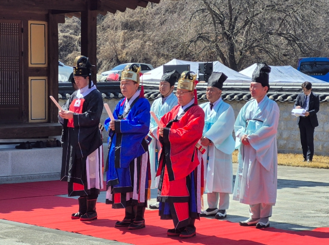 옥천군, 2026년 충의공 백촌 김문기 선생 순의 570주년 추모제향 봉행