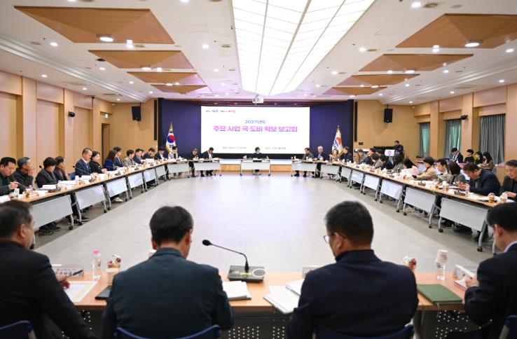 김천시, '2027년 주요사업 국·도비 확보 보고회' 개최
