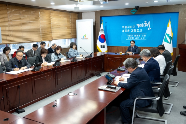 제천시, 시장 권한대행 체제 돌입…행정 공백 없는 시정 운영에 만전
