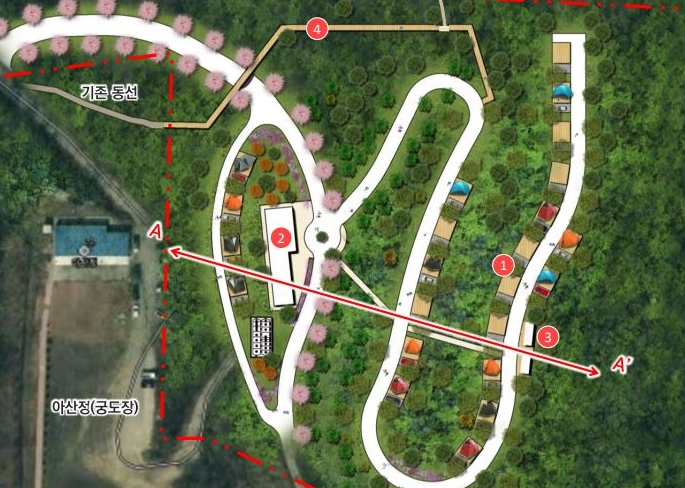 아산시, 고용산 폐채석장 복원… 친환경 숲속야영장 조성 본격화