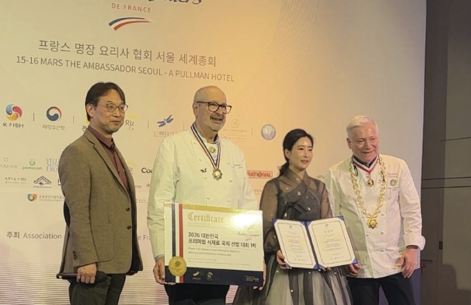 상주 샤인프레시, 프랑스 명장 요리사 무대에서 'K-농식품' 경쟁력 입증